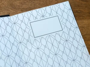 Notes gładki - Kwiatowy Diament - obrazek 3